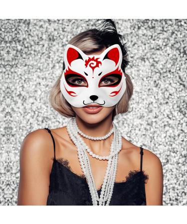 Buy Holidyoyo Unmalte Cat Masks - 30 Blank Half Masks for DIY Halloween & Parties | Customizable Paintable Masquerade Masks - Buy Online on SooperMarket.com