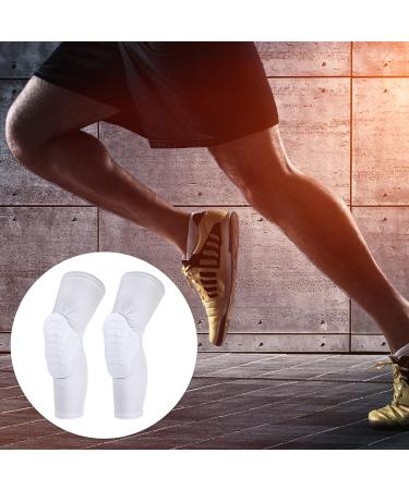 Vocoste Knee Brace for Men & Women - 2 Pack Knee Support for Meniscus Tear Arthritis & Joint Pain | Ideal for Running & Sports | White L - Buy Online on SooperMarket.com