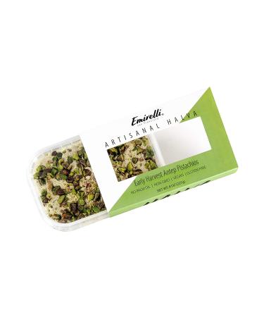 Emirelli Artisanal Halva Dessert  Authentic Middle Eastern Candy Turkish Sweets  Vegan Candy 55%-Tahini Halwa - Halvah Traditional International Sweets - Harvest Antep Pistachios Flavor  Pack of 1 Early Harvest Antep Pis - Buy Online on SooperMarket.com