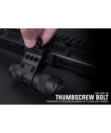 Monstrum Tactical 1 Offset Picatinny Rail Mount: Ideal for Flashlights - Buy Online on SooperMarket.com