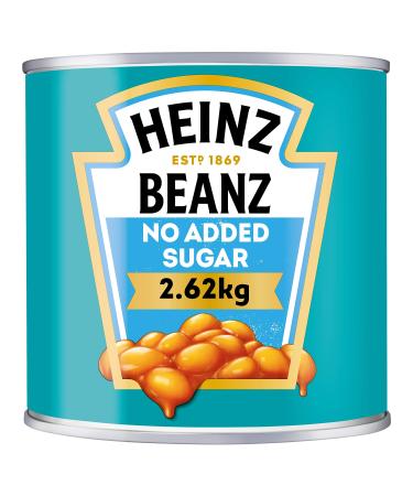 Heinz No Added Sugar Baked Beanz 2.62kg