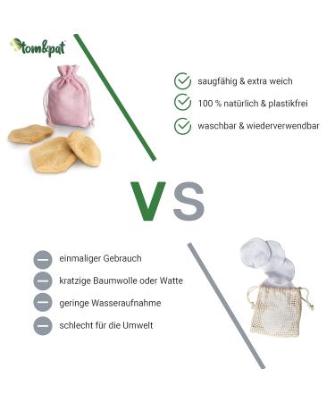 Tom & Pat Natural Face Sponge Reusable Dermatologist Approved for Makeup & Facial Cleaning | Eco-Friendly Skincare Tool from Greece | Buy Now! - Buy Online on SooperMarket.com