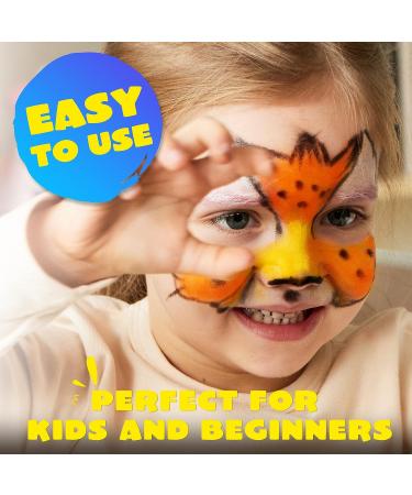 JOYIN 24 Colors Face Paint Crayons - Safe & Non-Toxic Body Makeup Pack with Metallic Colors - Ideal for Birthday Parties - Gifts for Kids - Buy Online on SooperMarket.com