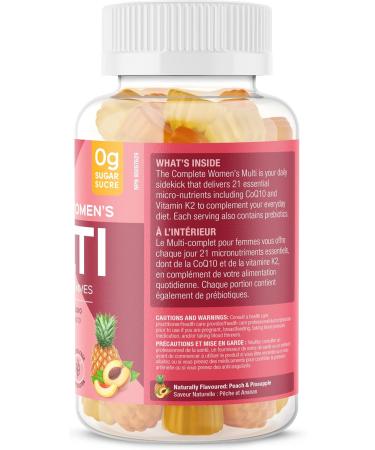 Suku Vitamins - The Complete Women's Multivitamins Enriched with Vitamin K2 Vitamin A and More Easy to Chew Sugar-and-Gluten-Free Gummy Vitamins Non-GMO 60 Counts - Buy Online on SooperMarket.com