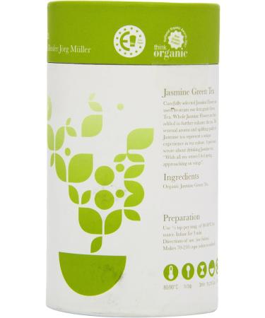 Solaris Tea Organic Loose Jasmine Green Tea 100g - Whole Leaf, Pack of 1 - Buy Online on SooperMarket.com