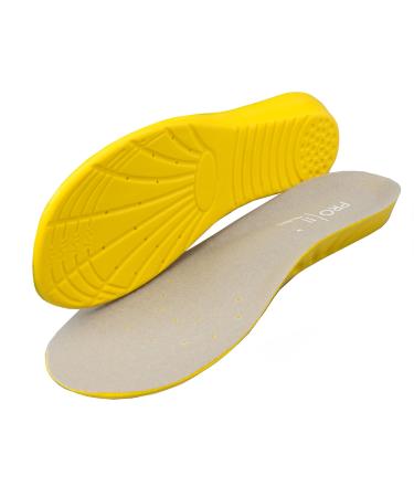 PRO 11 WELLBEING Ultra Soothers Memory Foam Orthotic Insoles for Heel Pain and Fallen Arches 6/9 UK