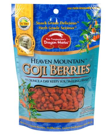 Dragon Herbs Heaven Mountain Goji Berries 8 oz (227 g)