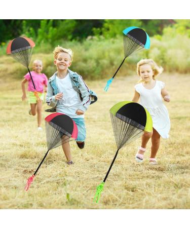 Ucradle Parachute Children's Toys 10 Pcs Parachutist Outdoor Fun Ideal Party Favors & Birthday Gifts - Buy Online on SooperMarket.com