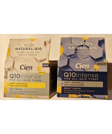 Set of 2x50 ml Cien Q10 Day and Night Cream