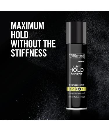 TRESemm Extra Hold Hairspray 2-4.2 oz (Pack of 2) Strong Humidity Resistant Frizz Control All Day Smoothness Salon Quality Unscented 8.4 Ounce (Pack of 1) - Buy Online on SooperMarket.com