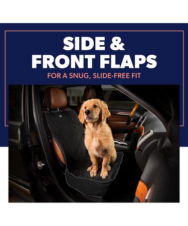 Active Pets Front Seat Dog Cover - Waterproof, Scratch Proof & Nonslip Protector for Cars, Trucks & SUVs - Black - Buy Online on SooperMarket.com