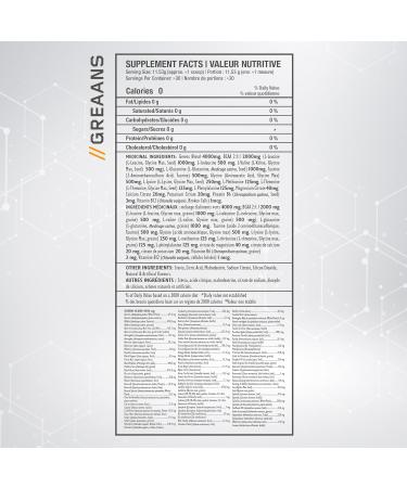 Beyond Yourself - GrEAAns Superfood Greens and EAA Blend | 4000mg Organic Superfood 2625mg Vegan EAAs | Sugar-Free Zero Calories No Synthetic Additives | Optimizes Health Performance and Recovery | Mixed Berry - Buy Online on SooperMarket.com