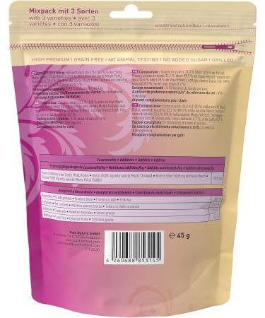 Catz Finefood Meats Cat Treats - Essential Mix Crispy Stripes | Grain-Free Sugar-Free Snacks for Allergies (45g) - Buy Online on SooperMarket.com