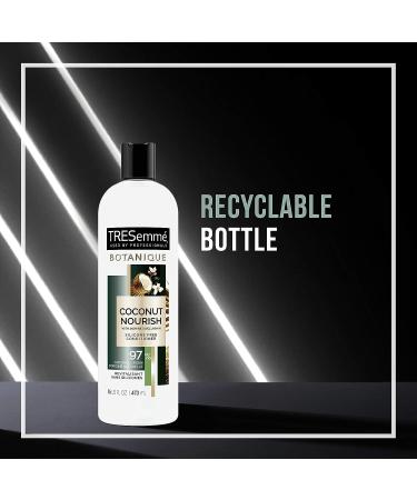 TRESemm Botanique Coconut Nourish Conditioner - 16 fl oz - Professional Performance for Dry and Damaged Hair - 92% Natural Ingredients - Buy Online on SooperMarket.com