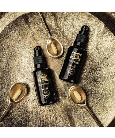 Angry Beard's Beard Growth Serum for Men | Natural Formula for Faster & Fuller Beard Growth - 30 ml - Buy Online on SooperMarket.com