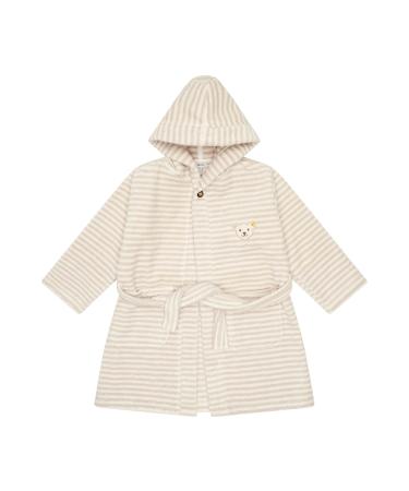 Steiff Unisex Children's Basic Bathrobe 128 CLOUD DANCER