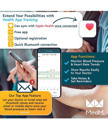 iProven 2023 Smart Upper Arm Blood Pressure Monitor - 500 Memory Sets - Large Adjustable Cuff - Backlit Display - Bluetooth App - Home Use - Buy Online on SooperMarket.com