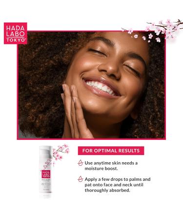 Hada Labo Tokyo Anti-Aging Hydrator 1.7 Fl. Oz | Super Hyaluronic Acid Collagen & Retinol Serum for Firmness & Elasticity - Fragrance Free - Buy Online on SooperMarket.com
