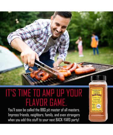 BACK-YARD Southern Style Original All Purpose Seasoning 27 oz - Value Size | Delicious Steak, Poultry, Fish & Vegetable Seasoning | Low Sodium - Buy Online on SooperMarket.com