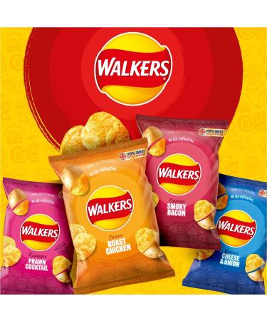 Walkers Meaty Variety Multipack Crisps Box 20x25 g 500 g (Pack of 1) - Buy Online on SooperMarket.com