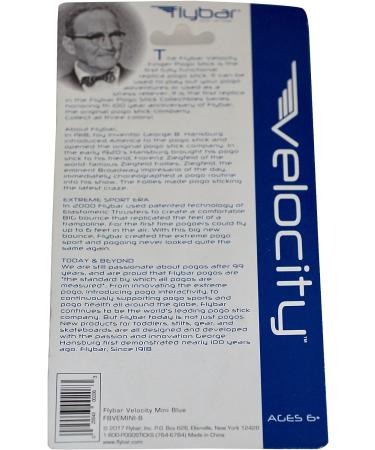 Flybar Mini Velocity Finger Pogo Stick - Blue | Real Spring Action - Buy Online on SooperMarket.com
