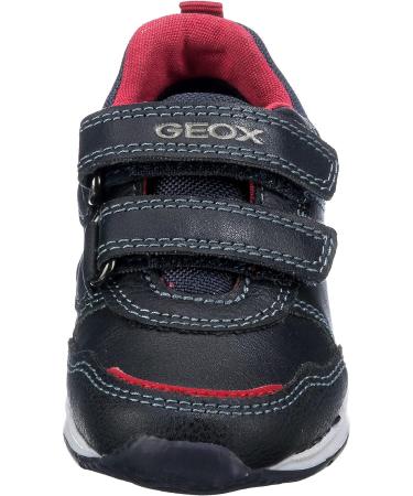 Geox Baby Boy's B Pavlis Sneakers - 4.5 UK Child - Navy Red - Buy Online on SooperMarket.com