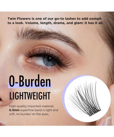 BEYELIAN 168 Pcs Lash Clusters Kit - Strong Hold Individual Cluster Lashes with Bond, Sealant & Mascara Wand - 10-16mm Length - Buy Online on SooperMarket.com