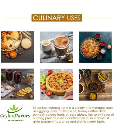 Premium Whole Nutmeg: Aromatic Spice for Culinary Delights - Buy Online on SooperMarket.com