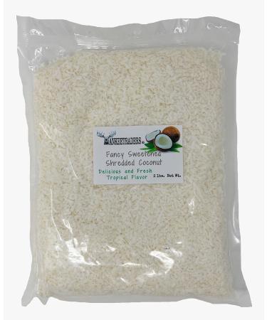YANKEETRADERS Shredded Coconut, Sweetened, 2 Pound