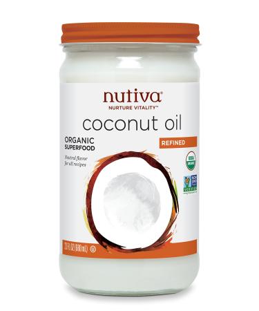 Nutiva Refined Coconut Oil 23 Ounce 23 oz.