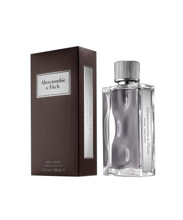Abercrombie & Fitch First Instinct | Eau de Toilette | Men's Fragrance | Fresh Clean Pleasant Scent with Notes of Gin & Tonic Kiwano Melon Szechuan Pepper and Sueded Musk | 3.4 oz 3.4 Fl Oz (Pack of 1) - Buy Online on SooperMarket.com