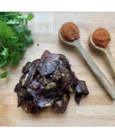 The Biltong Man Traditional Fatty Beef Biltong 250g - High Protein Low Sugar Keto Snack - Buy Online on SooperMarket.com