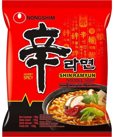 Nong Shim SHIN Ramyun Soon Veggie & Original Korean Ramen Noodles Mix Bundle (Pack of 20) HALAL Soon Veggie x 10 & Original x 10 - Buy Online on SooperMarket.com