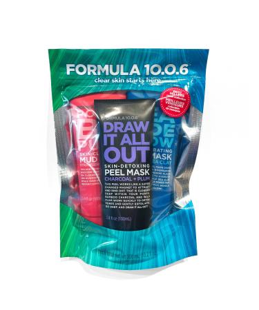 FORMULA 10.0.6 Face Mask Trio Collection