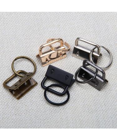 Key Fob Hardware  40 Pcs 1Inch 25mm 5 Colors Key Fob Hardware Kit Keychain Hardware Pliers Attach Rubber Tips for Wristlet Keychain  Key Lanyard and Key Chain Making Hardware Supplies Install - Buy Online on SooperMarket.com