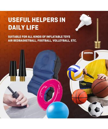 Henmi Bicycle Valve Adapter Set - Universal Fit for All Valves Includes Auto French Air Pump Ball Needle & Compressor Adapters with Sorting Box - Buy Online on SooperMarket.com