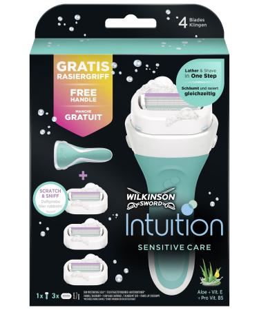 Wilkinson Sword intuition razor with blades