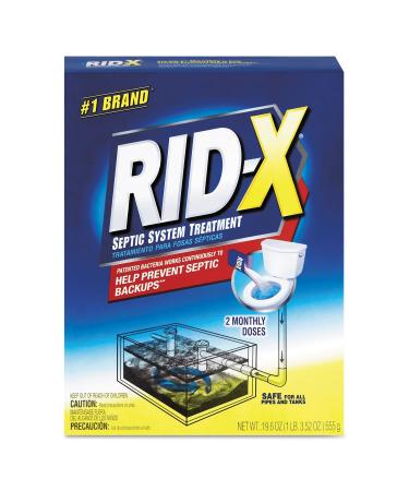 RID-X Powder Septic Treatment 19.6 oz.