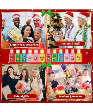 Buy Frienda 24 Packs Mini Hand Sanitizer - Travel Size Bulk Christmas Party Favors & Personalized Thank You Gifts - Buy Online on SooperMarket.com