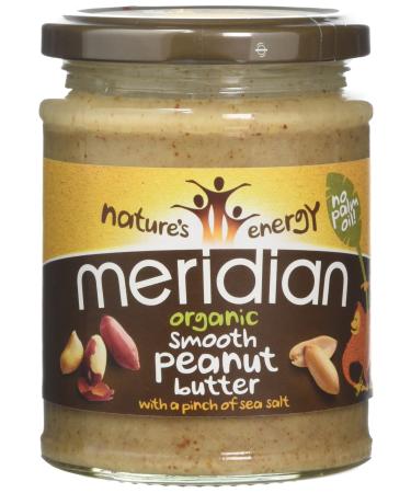 Meridian Organic Natural Smooth Peanut Butter 280g