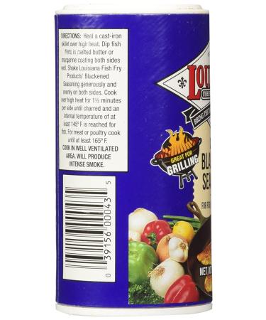 Louisiana Cajun Blackened Seasoning - 2.5 oz Shakers (2 Pack) - Buy Online on SooperMarket.com