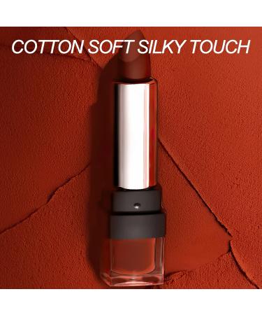 MIELIKKI 6 Colors Velvet Matte Lipstick Set - Long Lasting, Waterproof & Highly Pigmented | Soft Nude Lipsticks - Non-Stick Cup | Ideal Beauty Cosmetics Gift for Mothers Day - Buy Online on SooperMarket.com