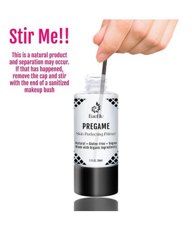 BaeBlu Organic Face Primer | Perfects Skin, Extends Makeup Wear Time | Silicone-Free, Gluten-Free - Buy Online on SooperMarket.com