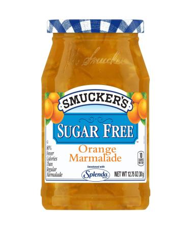Smucker's Sugar Free Orange Marmalade with Splenda Brand Sweetener, 12.75 Ounces (Pack of 8) Orange Marmalade 12.75 Ounce (Pack of 8)