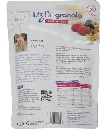 Lizis Gluten Free Original Granola 400g - Buy Online on SooperMarket.com