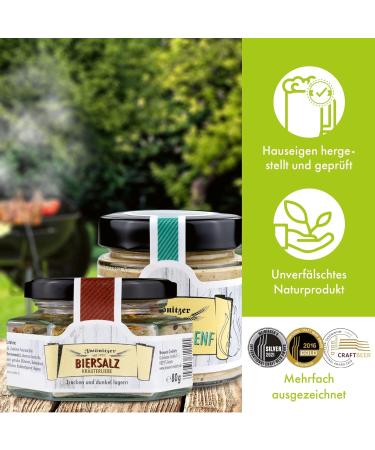 Brauerei Zw nitz Bere Salt - Premium Beer Spice Mixture | Perfect Gift for Beer Lovers Gourmets & Grill Enthusiasts - Buy Online on SooperMarket.com