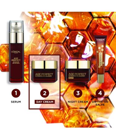 L'Oreal Paris Age Perfect Intensive Renourish Manuka Honey Day Cream for Mature & Dry Skin 50 ml - Buy Online on SooperMarket.com