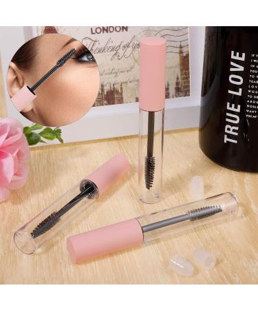 Adakel 5 Pieces Empty Mascara Bottle Set - 10ml Pink Eyelash Tubes with Wand for DIY Eyelash Cream - Buy Online on SooperMarket.com