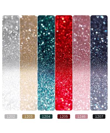 GAOY Reflective Glitter Gel Nail Polish Set - 6 Colors Including Pink, Red, Silver Holographic | UV LED Soak Off, DIY Manicure Kit for Home & Salon Varnish | Pop Reflective Shine - Buy Online on SooperMarket.com