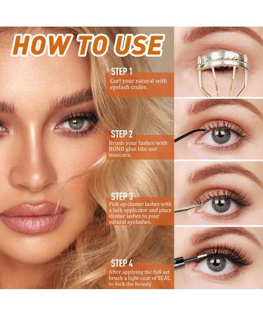 Lash Bond and Seal | Strong Hold Waterproof Cluster Lash Glue for DIY Individual Extensions | Gentle Non-Irritating Formula - Buy Online on SooperMarket.com